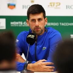 Djokovic sigue al frente y Andújar cae 16 puestos en el ránking ATP
