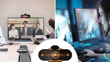 Con micrófono incorporado y enfoque automático: encontramos la cámara web Full HD 1080P superventas