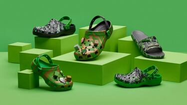 Minecraft x Crocs is a new collaboration that brings blocky adventures to comfy shoes