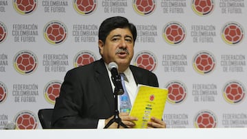 Luis Bedoya, expresidente de la Federación Colombiana de Fútbol.