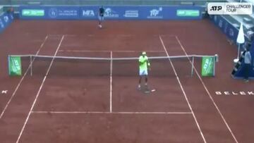 El último punto y el desahogo de Tabilo tras uno de los mejores triunfos de su carrera