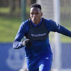 Yerry Mina volvería a jugar a finales de junio