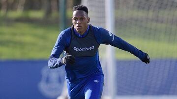 Yerry Mina volvería a jugar a finales de junio