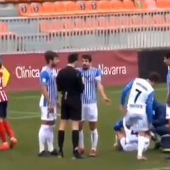 Gritos racistas a Vinicius Tanque en su partido frente el Atleti B