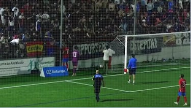 Polmica eliminatoria Estepona-Cacere?o