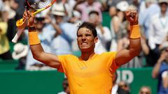 Resumen y resultado del Nadal - Dimitrov: Nadal, finalista por 12º vez en Montecarlo