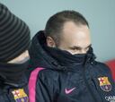 Iniesta, con gripe, es baja