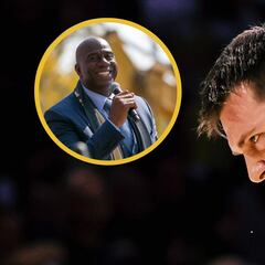 ‘Magic’, a Doncic: “Es genial lo que hiciste en Dallas, pero en los Lakers esperamos anillos”