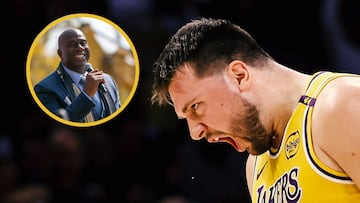 The Lakers icon is urging the Slovenian to lead the franchise to a title, something LeBron has "already done."