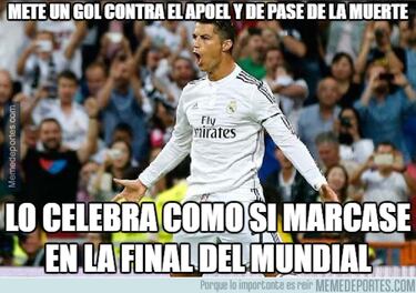 Los memes del Real Madrid-Apoel