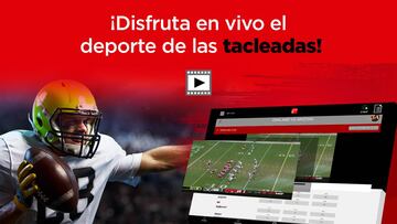 Ahora todos los partidos de la NFL serán transmitidos por Caliente.mx y podrás verlos realizando una apuesta desde tu cuenta Caliente.mx.
