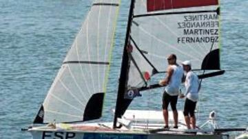 <b>MARTÍNEZ Y FERNÁNDEZ. </b>Defenderán el título olímpico de Atenas.