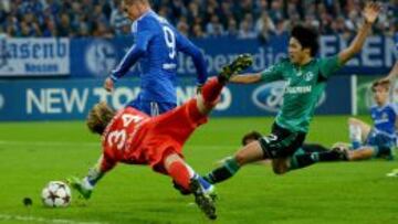 Torres marcó dos al Schalke.