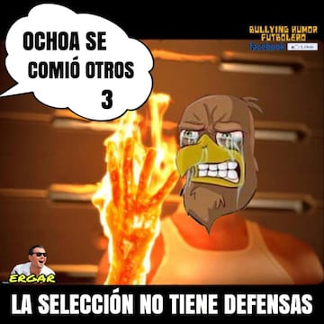 Los mejores memes de la derrota de México en Honduras