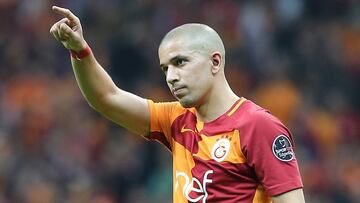 Sofiane Feghouli, con Galatasaray.