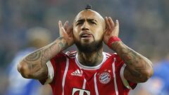 Arturo Vidal destaca en el equipo ideal del Bayern de la década
