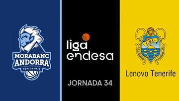 Resumen del MoraBanc Andorra vs. Lenovo Tenerife de Liga Endesa