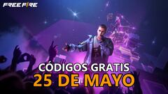 Free Fire | Códigos de hoy sábado 25 de mayo de 2024: recompensas gratis