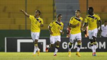 Selección Colombia sub 20 celebra