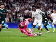 11/03/26 PARTIDO CHAMPIONS LEAGUE OCTAVOS IDA
REAL MADRID - MANCHESTER CITY
JUGADA VINICIUS JR PENALTI GIANLUIGI DONNARUMMA