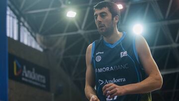 Giorgi Shermadini, jugador del MoraBanc Andorra.