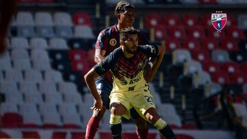 América empata ante Atlante en partido amistoso