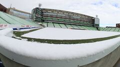 Los estadios de México que se han copado de nieve