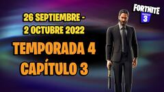 Fortnite: agenda semanal 26 de septiembre al 2 de octubre; Misiones, cómic de Marvel y más