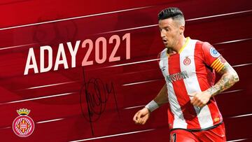 Aday Benítez renueva y seguirá en el Girona hasta 2021