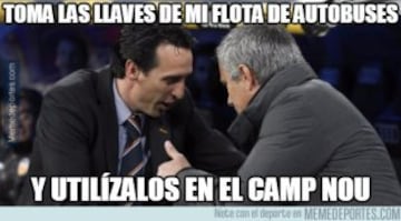 Memes: Luis Enrique, Di María y el árbitro, protagonistas