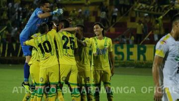 Atlético Bucaramanga venció al Cúcuta Deportivo.