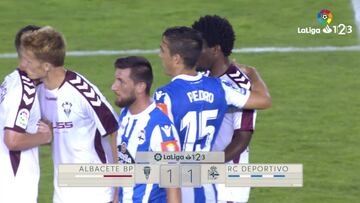 Resumen y goles del Albacete vs. Deportivo de la Liga 1|2|3