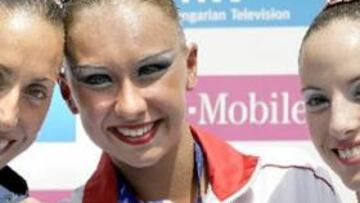 <b>SIEMPRE LAS RUSAS.</b> La española se ha visto a un paso de conseguir el oro, lo único que se lo ha impedido es la actuación de la rusa Natalia Ishchenko.