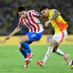 Luis Díaz, baja ante Perú por acumulación de amarillas