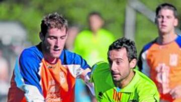 <b>ESTRENO. </b>El Levante disputó ayer su primer amistoso de esta pretemporada.