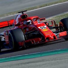 Más kilómetros para Sainz con el Ferrari de 2019
