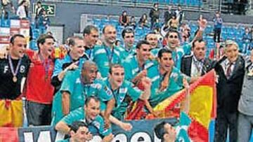 <b>TRICAMPEONES. </b>Interviú sumó anoche su tercer cetro consecutivo.