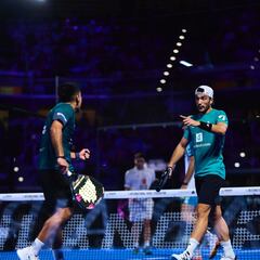 Galán y Chingotto sufren para volver a encontrarse con Tapia y Coello