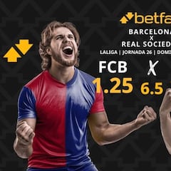 FC Barcelona vs. Real Sociedad: horario, dónde ver, pronósticos y clasificación