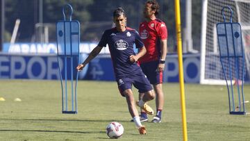 Diego Villares analizó el debut del Deportivo ante el Oviedo.