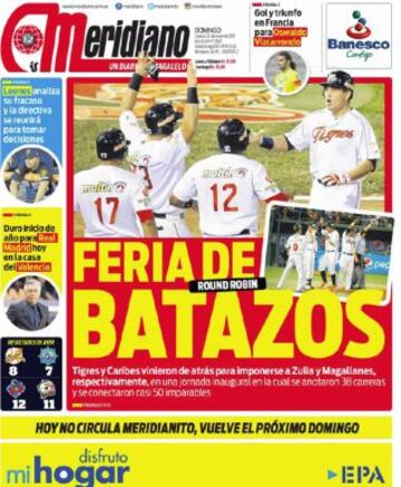 Portadas de la prensa deportiva