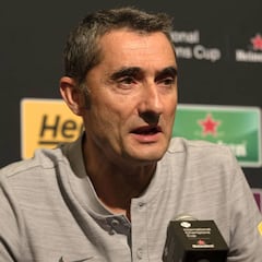 Valverde: "Es bueno que Messi llegue descansado"