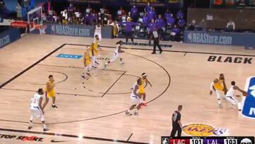 Esto callará a todos los 'haters' de la NBA: vean a LeBron en la jugada decisiva del derbi