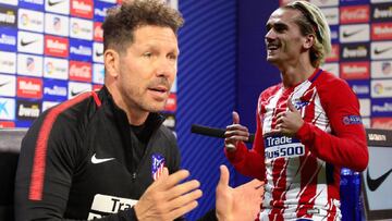 Simeone saca la cara por Griezmann: ardua defensa del '7'