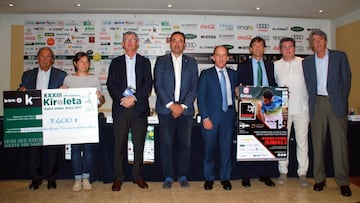 Los asistentes a la presentación de los dos torneos