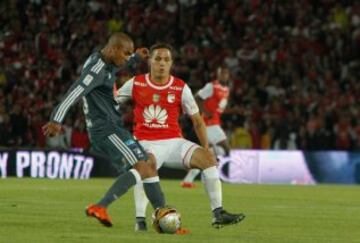 Santa Fe y Millonarios se enfrentaron en el primer clásico del año.