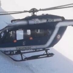 Increíbles vídeos del rescate en helicóptero a un esquiador en alta montaña