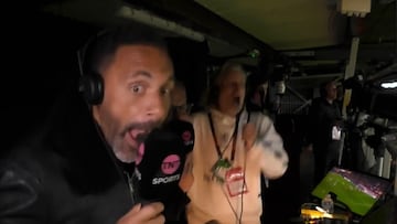 Rio Ferdinand’s wild reaction to Man United’s comeback against Lyon caught live