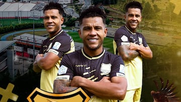 Wilson Morelo, nuevo jugador de Águilas Doradas para 2025.