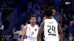 ¡De qué planeta viniste, Campazzo! Brutal canastón sobre la bocina para poner en pie al Movistar Arena